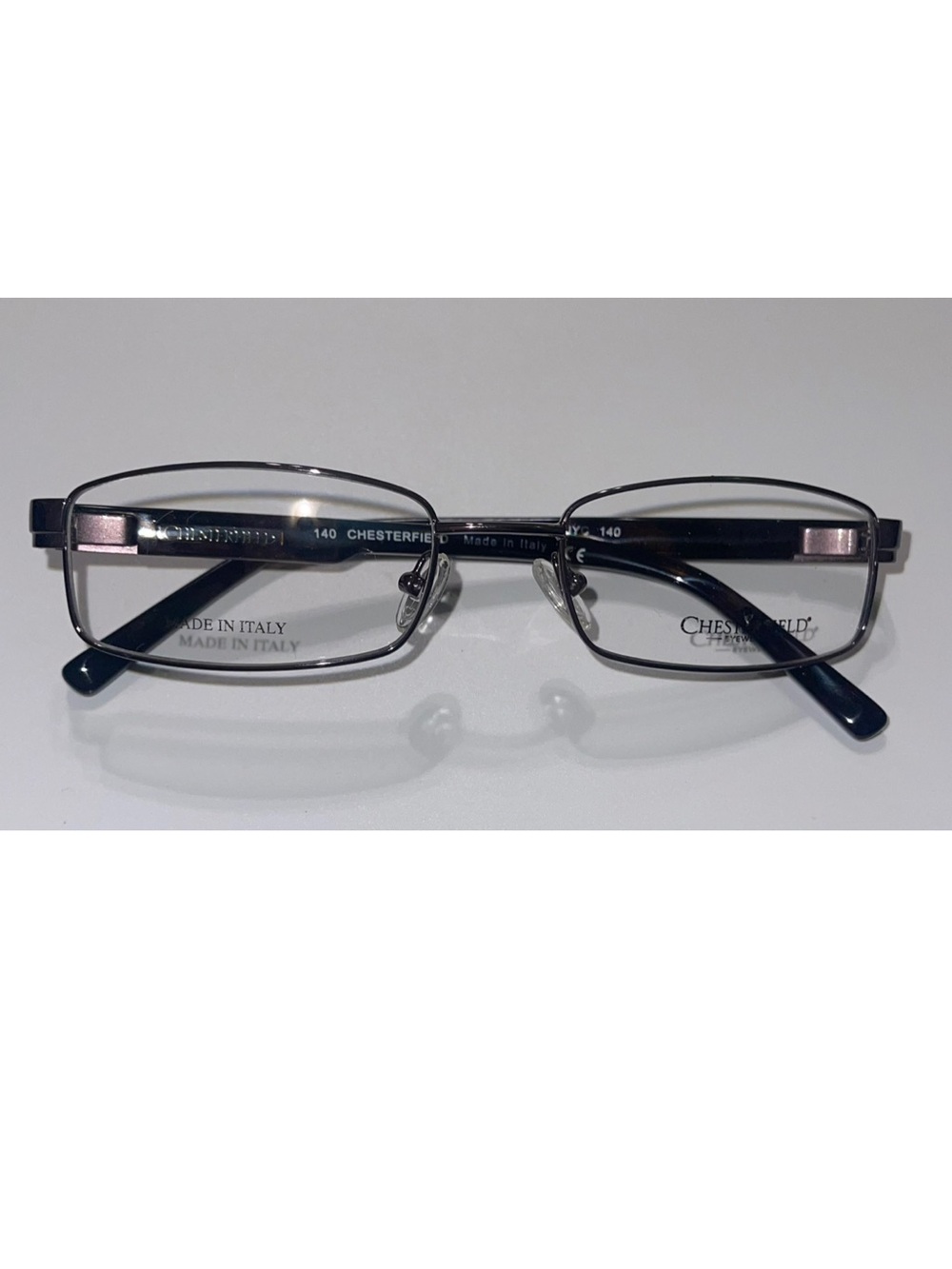 NWOT Chesterfield Men’s Rectangular Eyeglasses CH838 OJYC